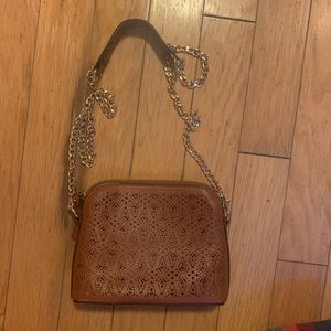 Laser Cut Crossbody Bag